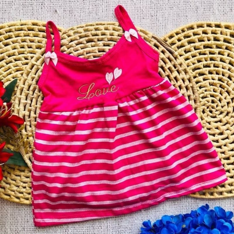 Vestido romper para Bebê Menina vestido de bebê menina verão roupa de calor para bebê menina
