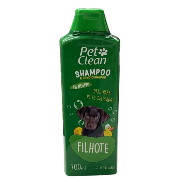 Shampoo Filhotes Pet Clean Para Cães e Gatos 700 Ml