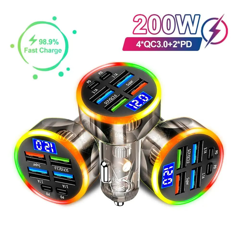 Carregador de Celular para Carro Usb Turbo TIPO C PD 20W Tomada VEICULAR Carregadores Automotivo