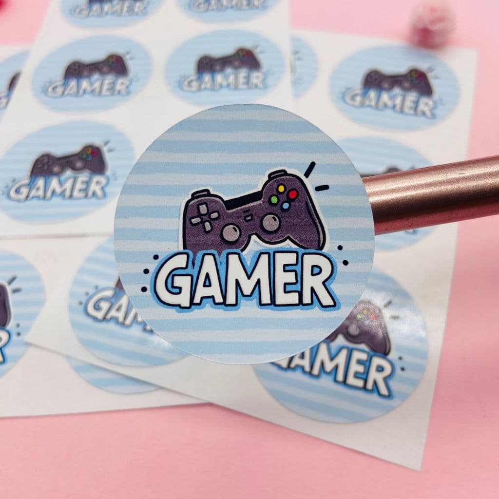 Adesivos Gamer Video Game Jogadores Jogo Online