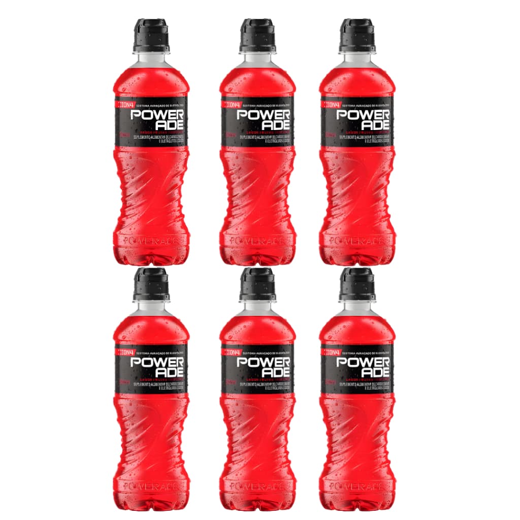 Isotônico Powerade Sabor Frutas Tropicais 500ml Fardo C/ 6