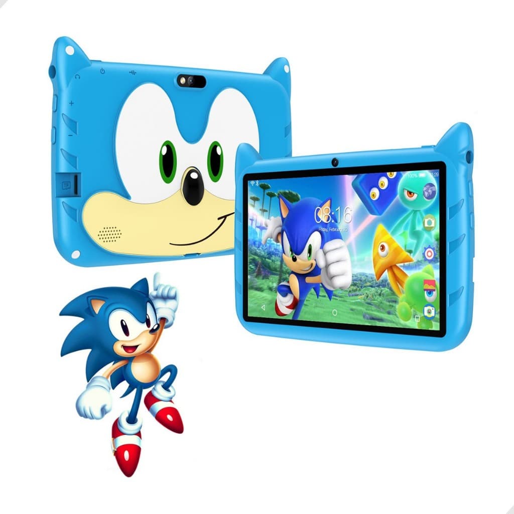 Tablet Infantil Kids Sonic Android Para Meninos E Meninas