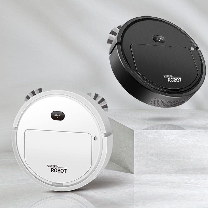 Robô Varredora/Aspirador De Pó Automática 3 Em 1 Limpeza Doméstica Robótico Inteligente E Silencioso -E4