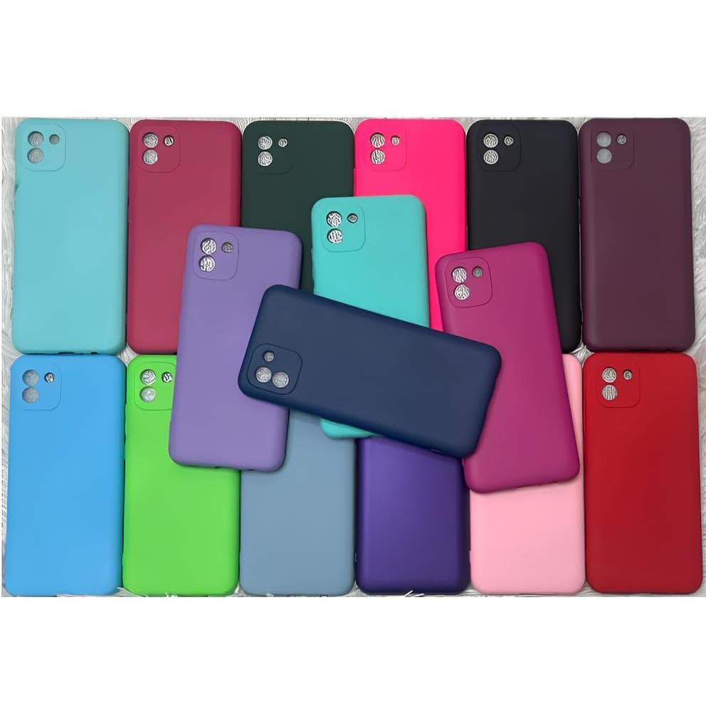 Capa Capinha Para A03 Samsung Silicone Aveludado POR DENTRO