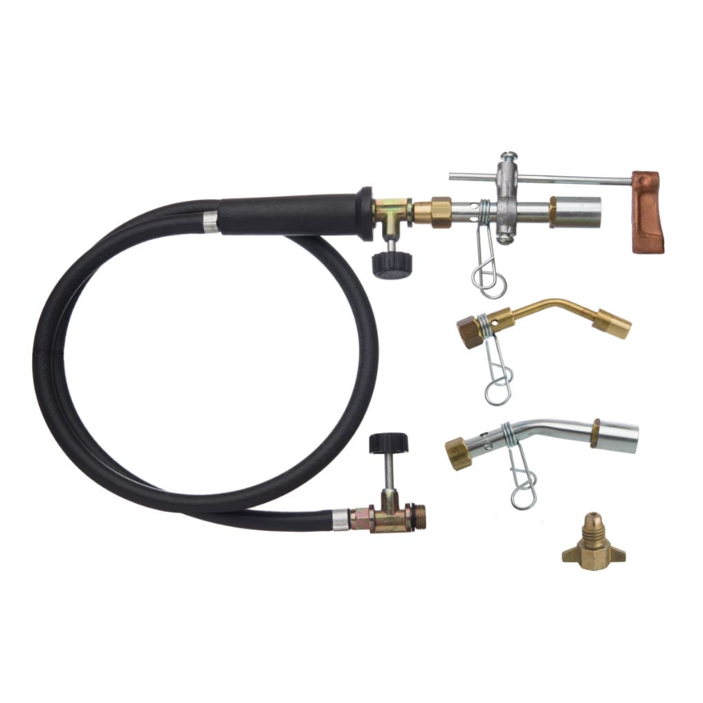Macarico Solda Glp Kit Completo 3 Bicos + Adaptador P13