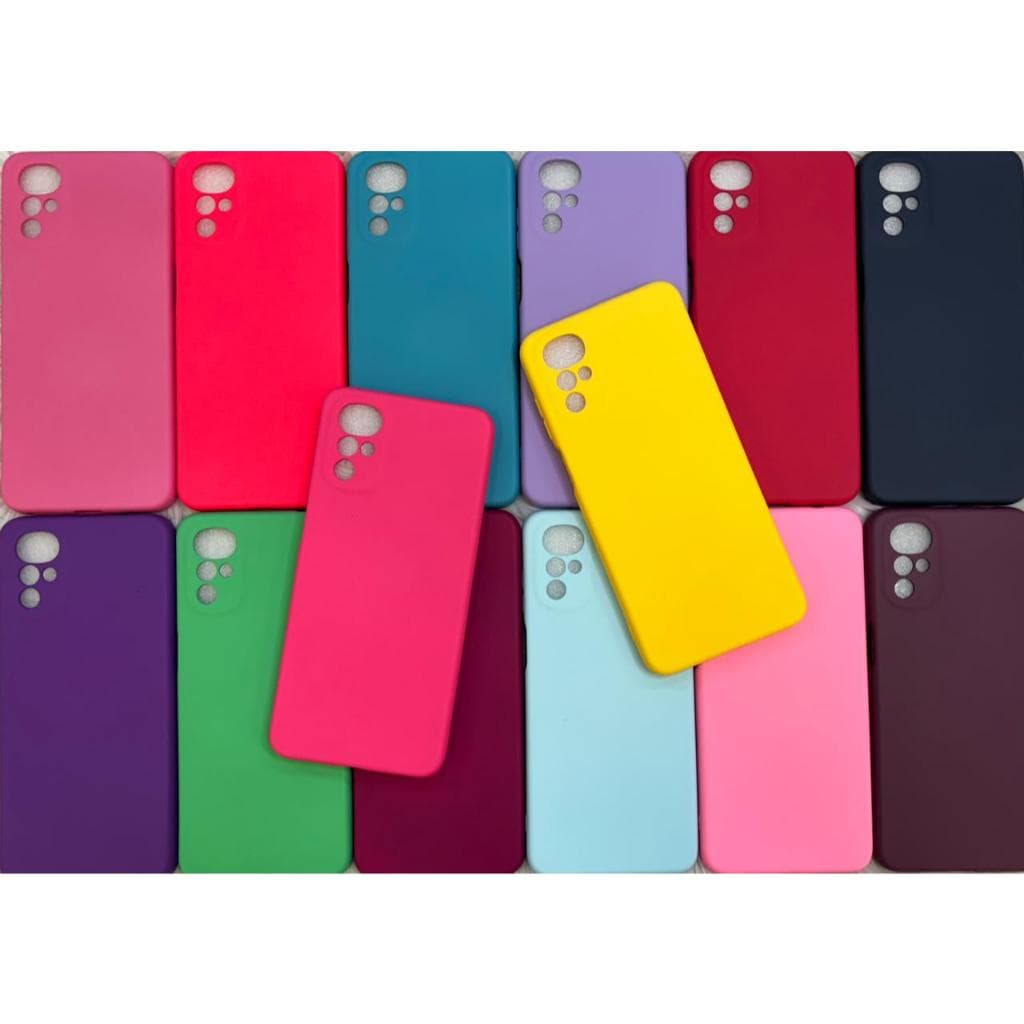 Capa Capinha Para Motorola G22 Silicone Aveludado Película Case