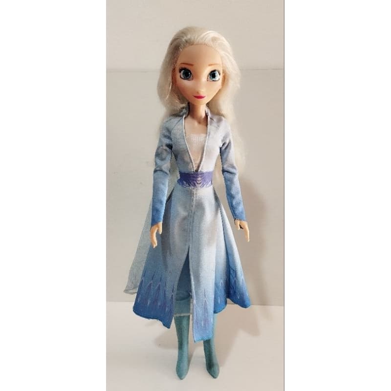 Boneca Elsa Frozen 2 Baby Brink Articulada Disney 55 centímetros