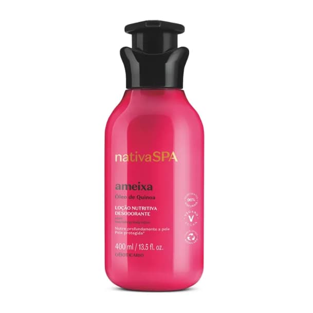 Loção Hidratante Desodorante Corporal Nativa SPA Ameixa 400ml - Oboticário