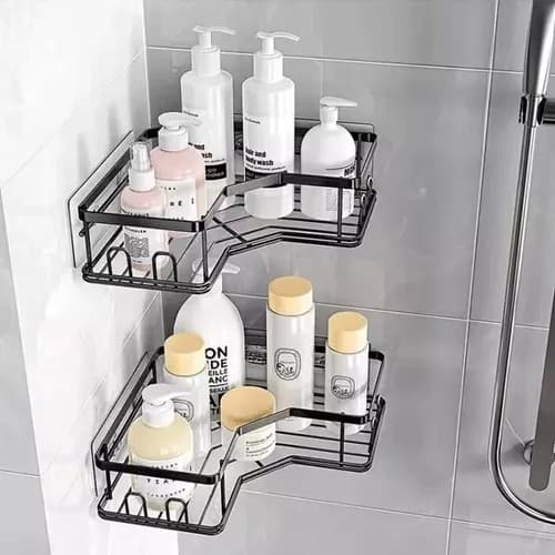 Prateleiras Suporte Para Parede Banheiro Cozinha lavanderia Shampoo