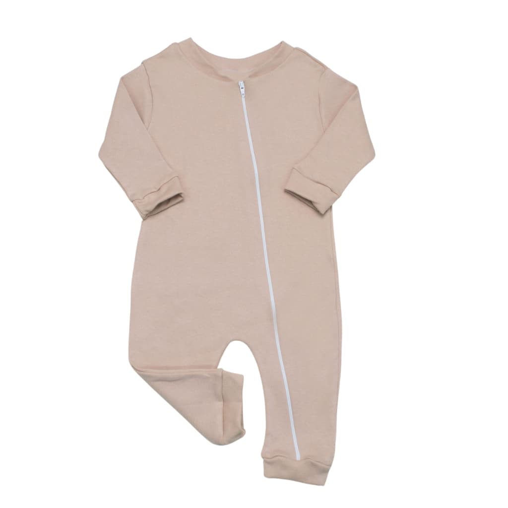 macacão com ziper bebe menino menina minimalista 100%algodão roupas de bebê neutra macacão para bebê