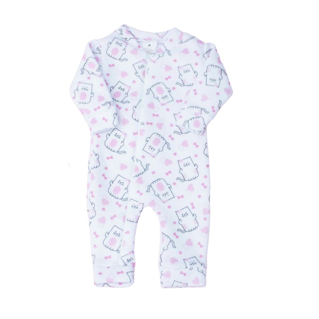 Macacão de Bebê Infantil Menino Menina Soft com ziper macacão pijama para bebê roupas de bebê frio