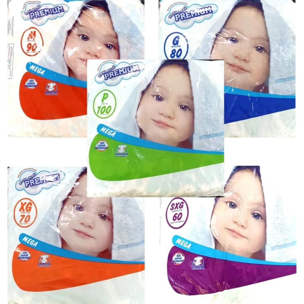 Fralda infantil pacotão  econômico 2º linha fraldas- Promoção