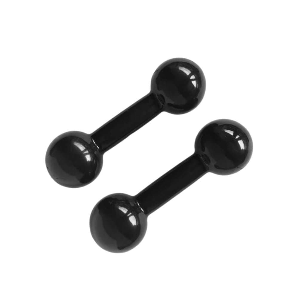 Halter Emborrachado 1kg (Par) Para Academia e Clínicas de Fisioterapia