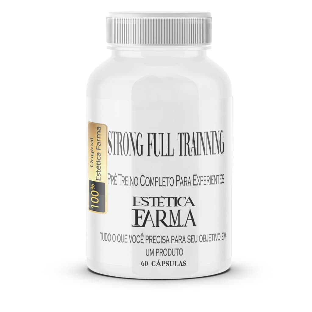 Citrulina Strong Full Trainning Pré treino Completo Alto Rendimento