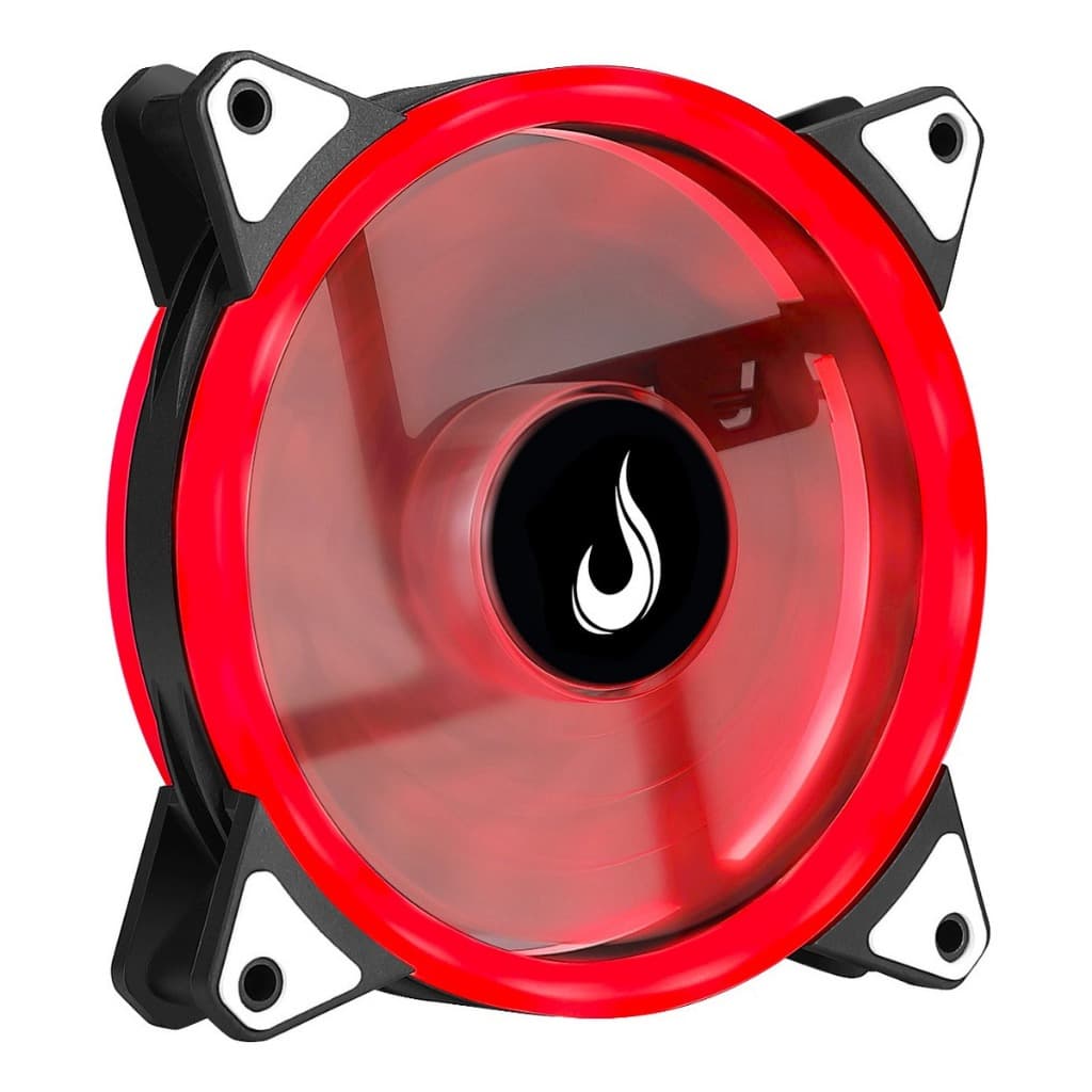 Cooler Fan Ring Gamer Dual Led Rgb 4 pinos 12v Controlável P/ Gabinete 120mm 120m | Rise Mode Galaxy Motherboard