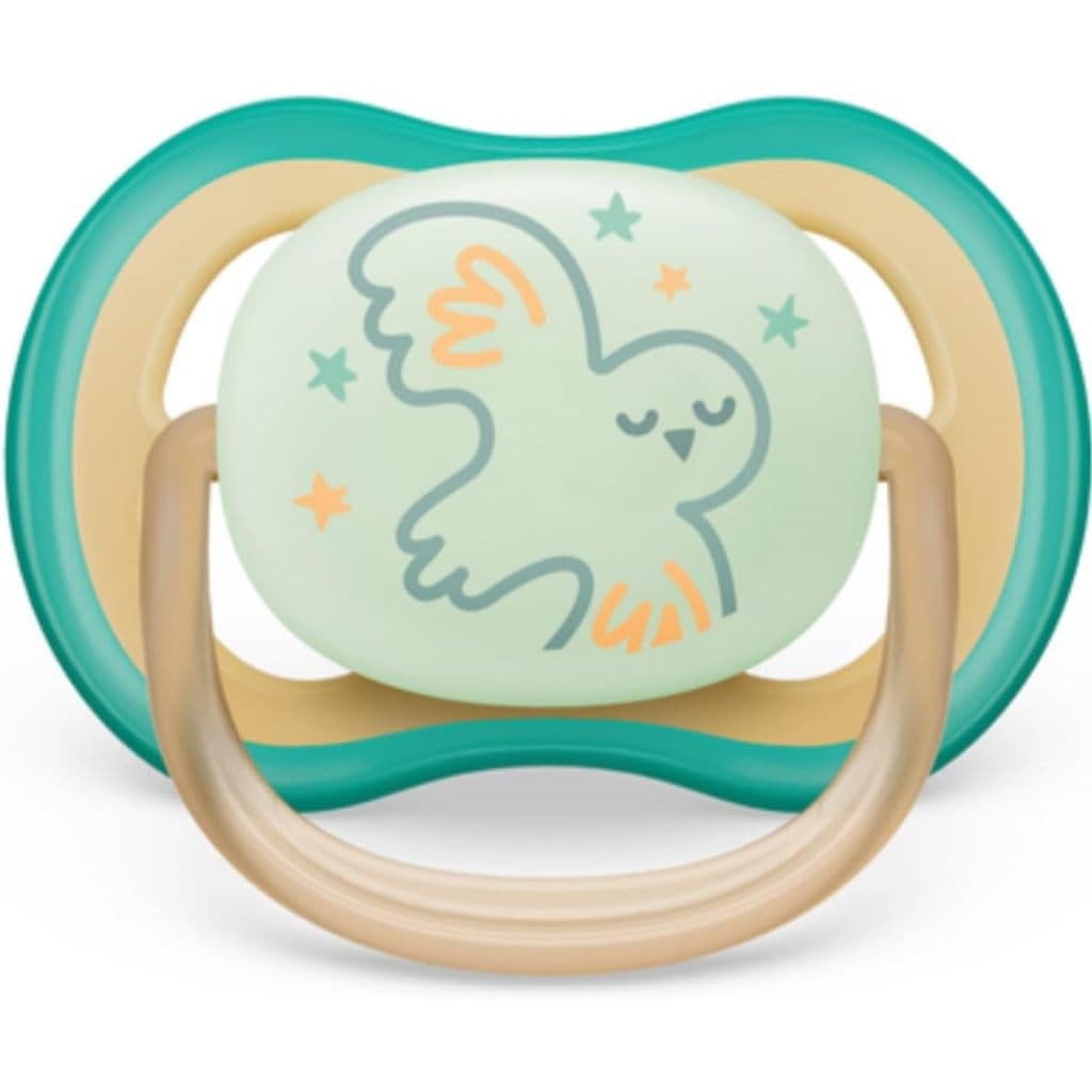 Chupeta Ultra Air Brilha no Escuro 0-6M Verde - Philips Avent
