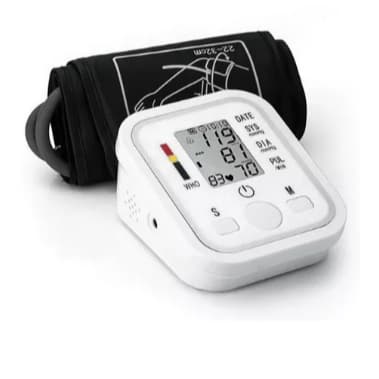 Aparelho Medidor Monitor De Pressão Arterial Braço Digital  LC-X003 COR BRANCO COM PRENTO+NF-Dc