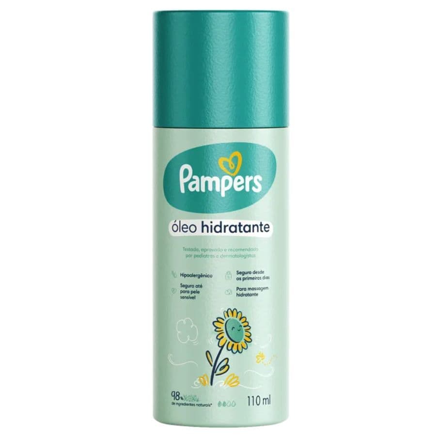 Óleo Hidratante Corporal Girassol 110ml - Pampers