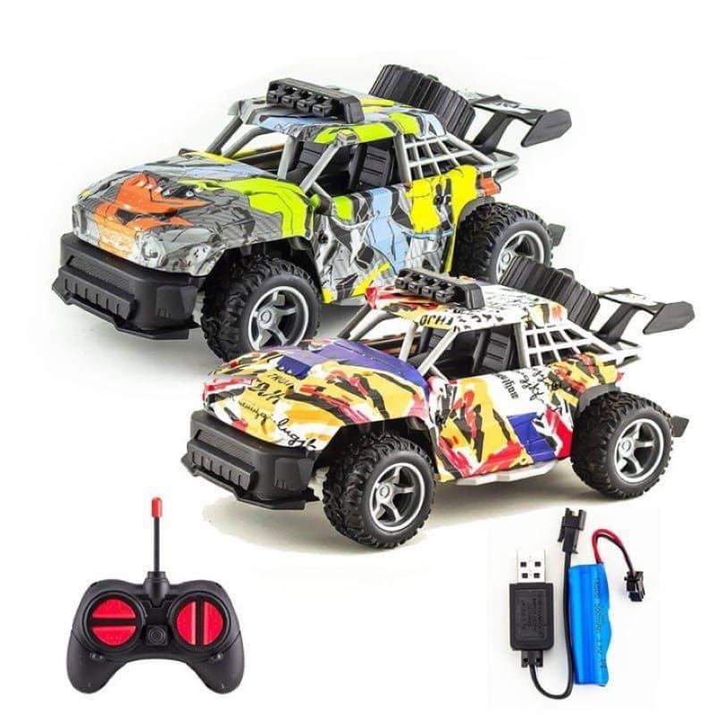 Carrinho Menini Controle Remoto Off Road 4x4 Recarregável Camuflado