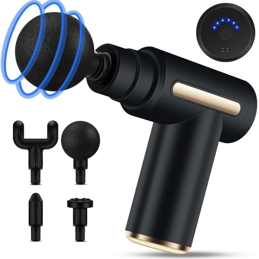 Pistola Massageadora Massageador Muscular Corporal Massageador Elétrico Profissional