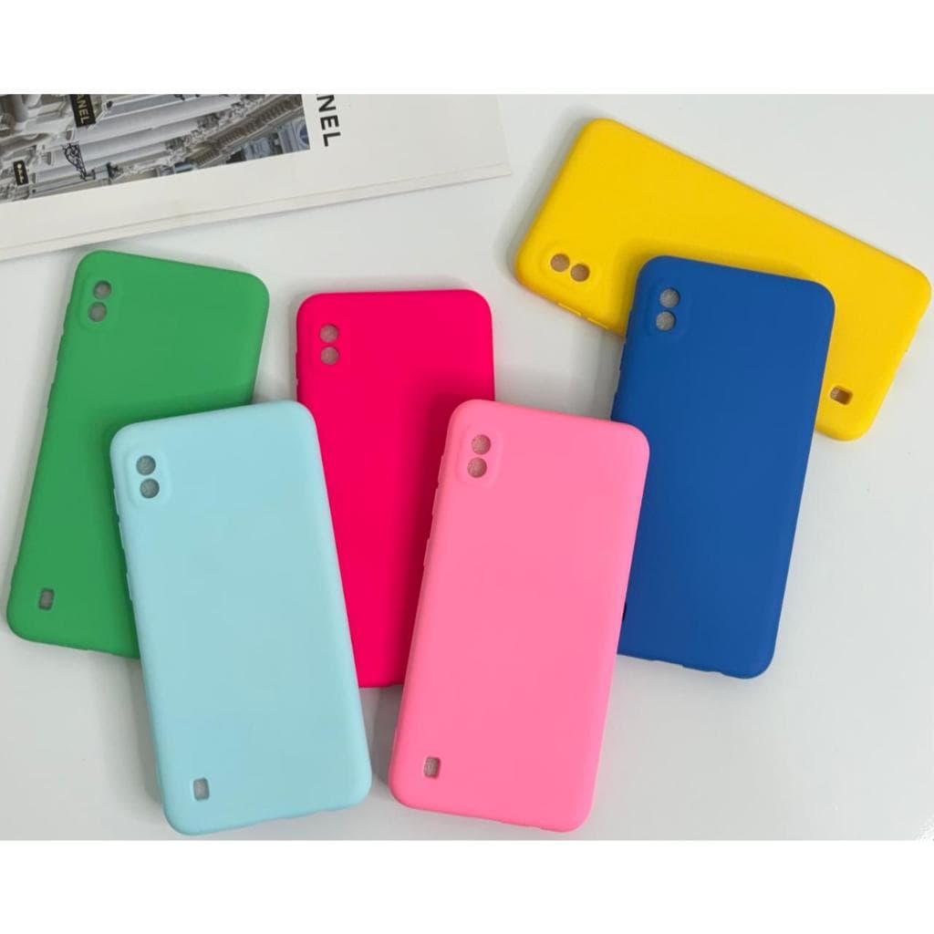 Capa Capinha Para Samsung A10 Silicone Aveludado Para Case