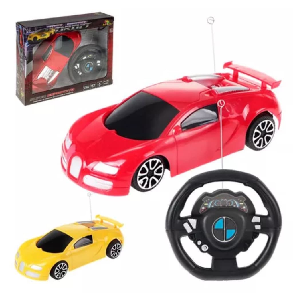Carrinho De Controle Remoto Possantes Nitro X Sem Fio 3 Funções
