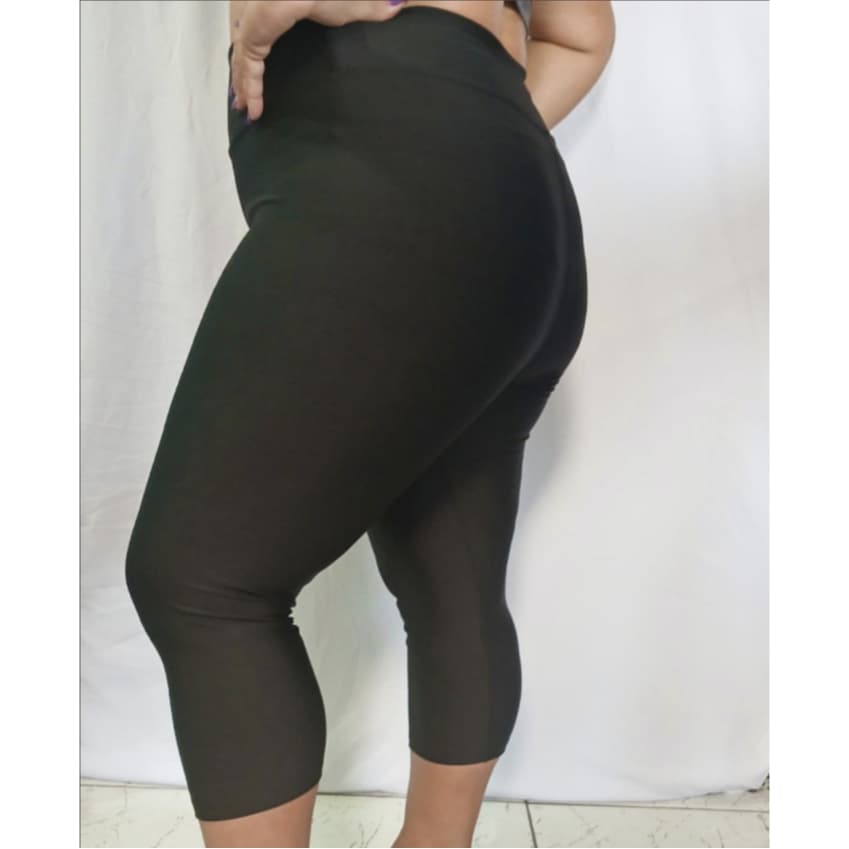 Capri corsário fitnes plus size em suplex gramatura 360 do G1 ao G7