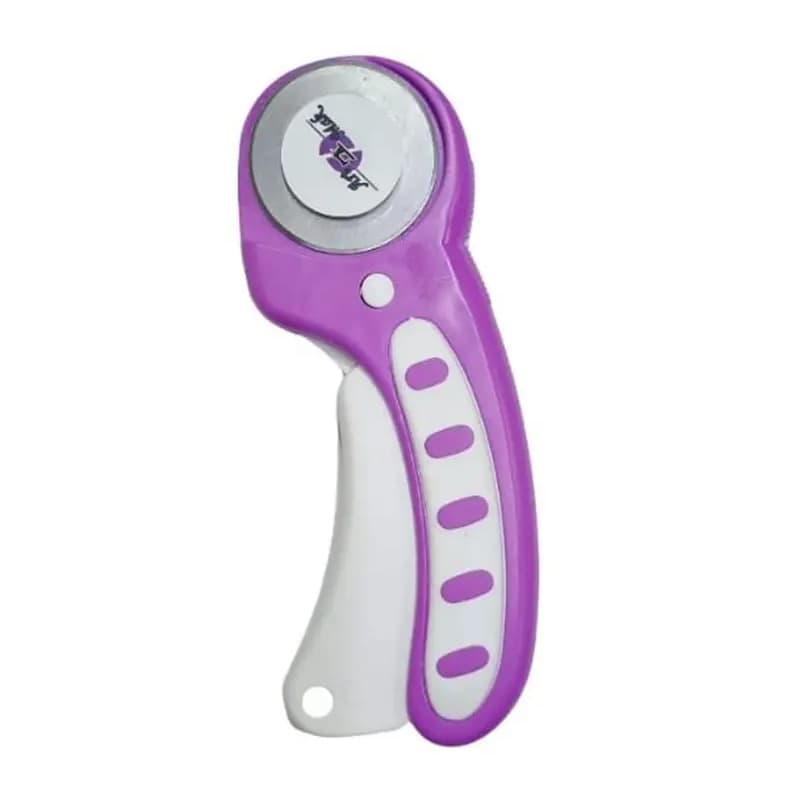 Cortador Circular de tecido 45mm Patchwork e Scrapbook Roxo