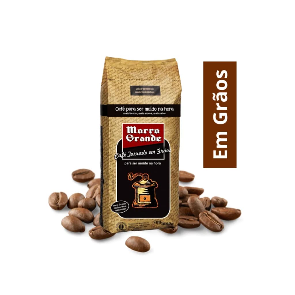 Café em Grãos Torrado Morro Grande 500g