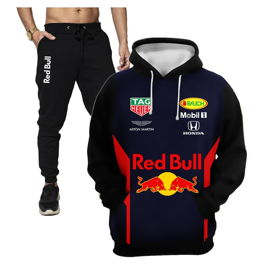 conjunto sblimado red bul blusa full e calça esportiva kit conjunto