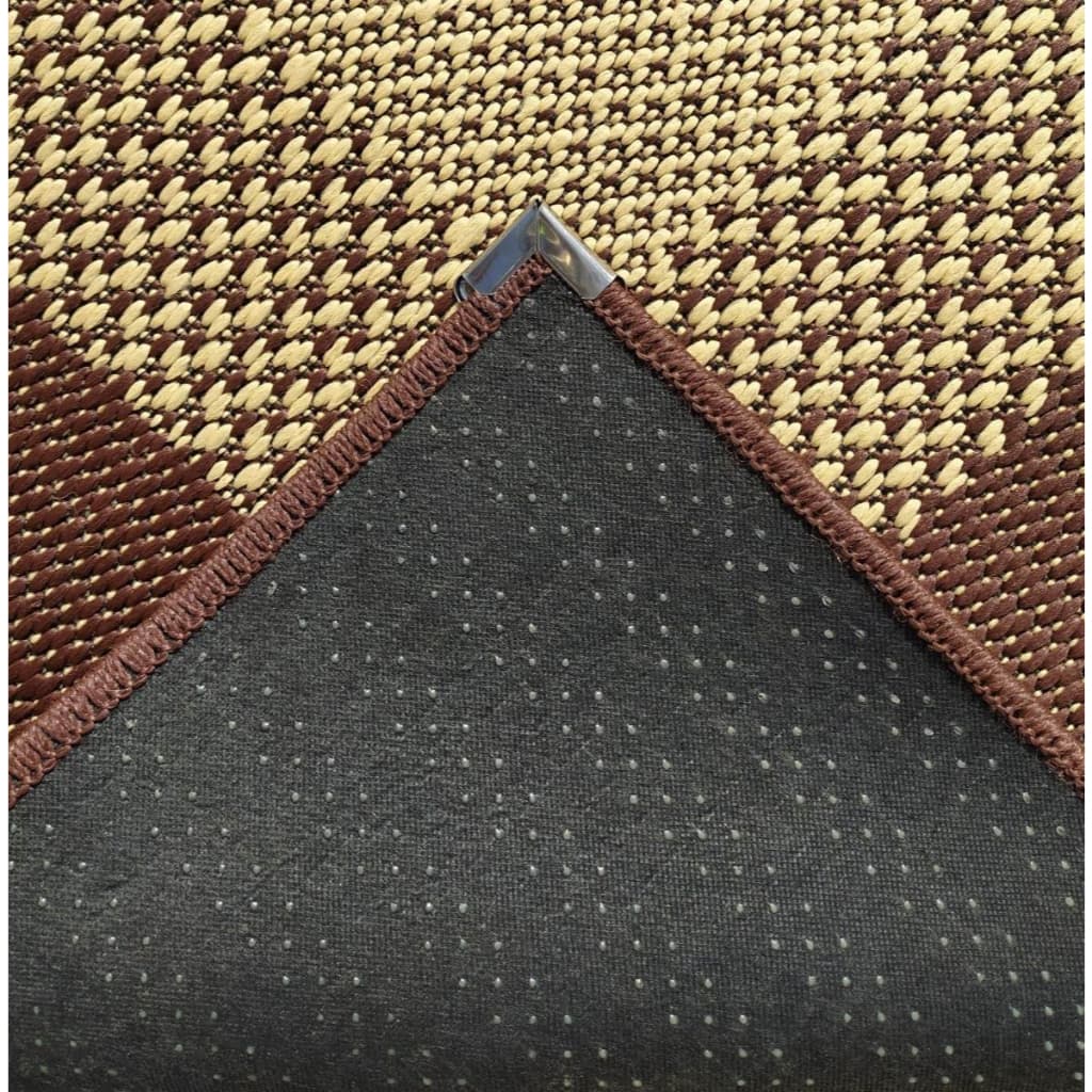 Tapete de sala quarto 150 x 100 sisal Antiderrapante