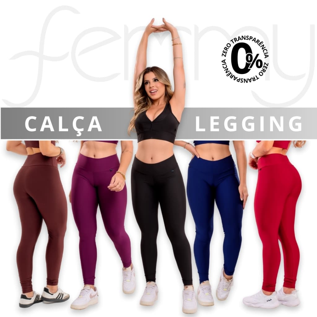Calça Legging Leg Roupa Academia Feminina Fitness (Direto da Fabrica)