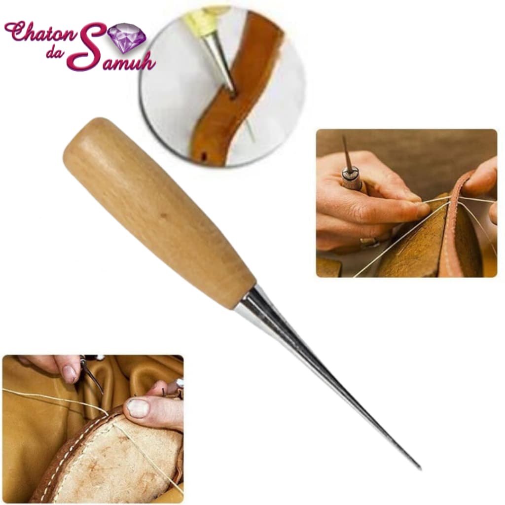 Furador Agulhão Cônico Manual para Cartonagem, Patchwork, Tecido, Encadernação - Westpress