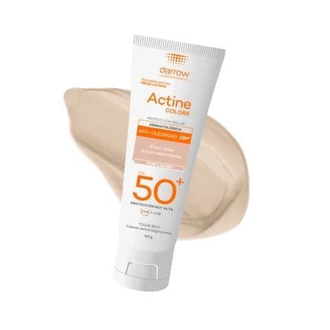 Protetor solar Actine Colors 50 tom claro