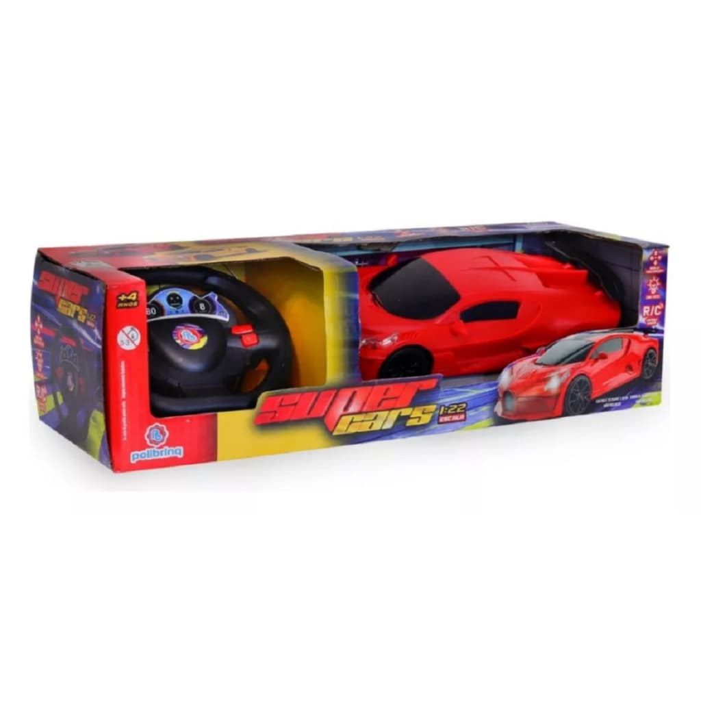 Carrinho controle remoto super cars