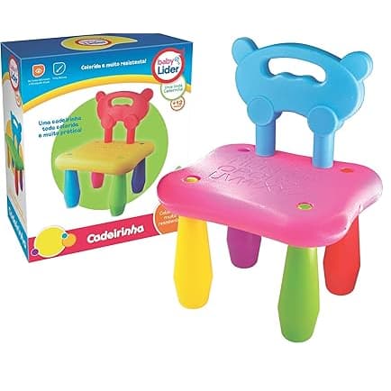 Cadeirinha Infantil Colorida Sortidas Desmontável Baby - Lider Brinquedos