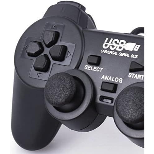 JOYSTICK CONTROLE USB JOGOS PC NOTEBOOK COMPUTADOR GAMER DUALSHOCK