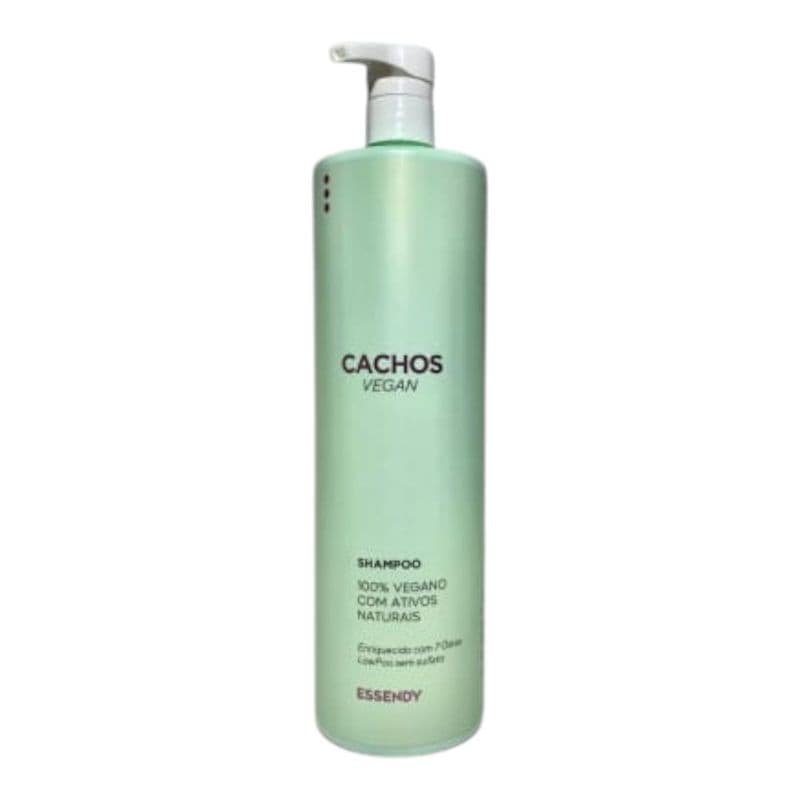 Shampoo Cachos Vegan Essendy Profissional Suave E Hidratante