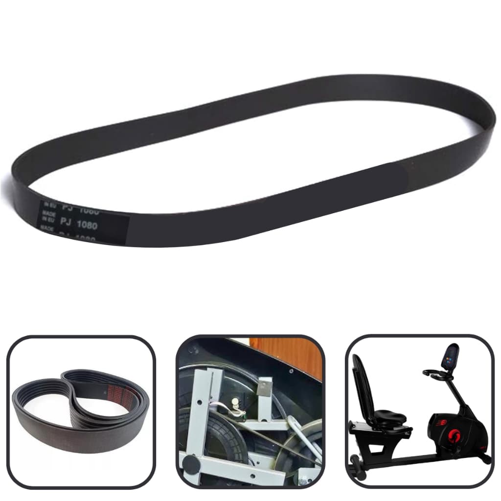 Correia Micro V Elíptico e Bicicleta Ergométrica Embreex 6PJ-1080