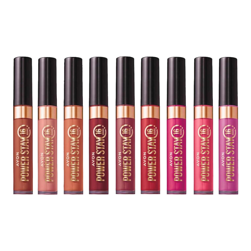 Maquiagem Batom Líquido Avon Power Stay 16h - Matte 6ml