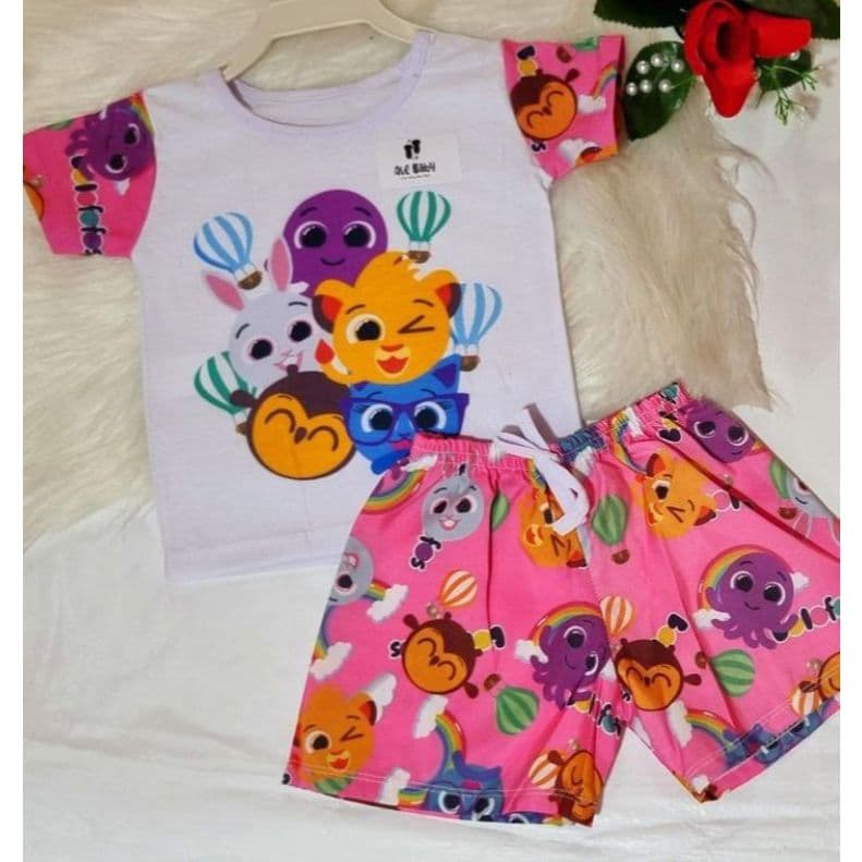 Conjunto Temático para Bebês Menina Roupa Temática Mês Versário Menina Conjunto Bebê Feminino