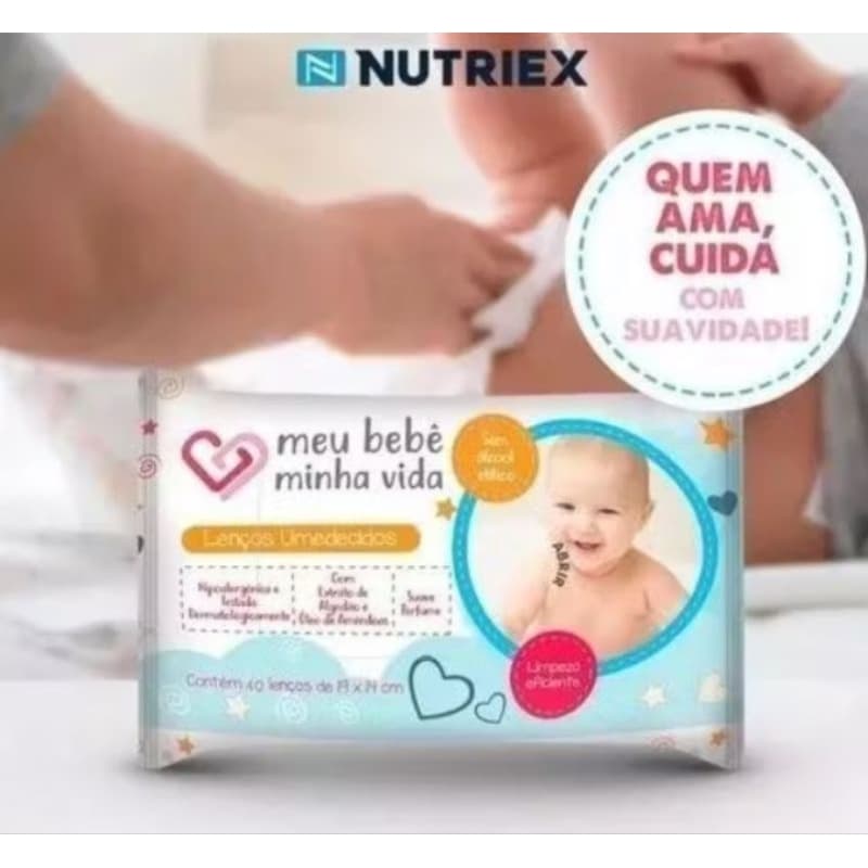 lenço toalha umedecida nutrex para seu bebê econômica
