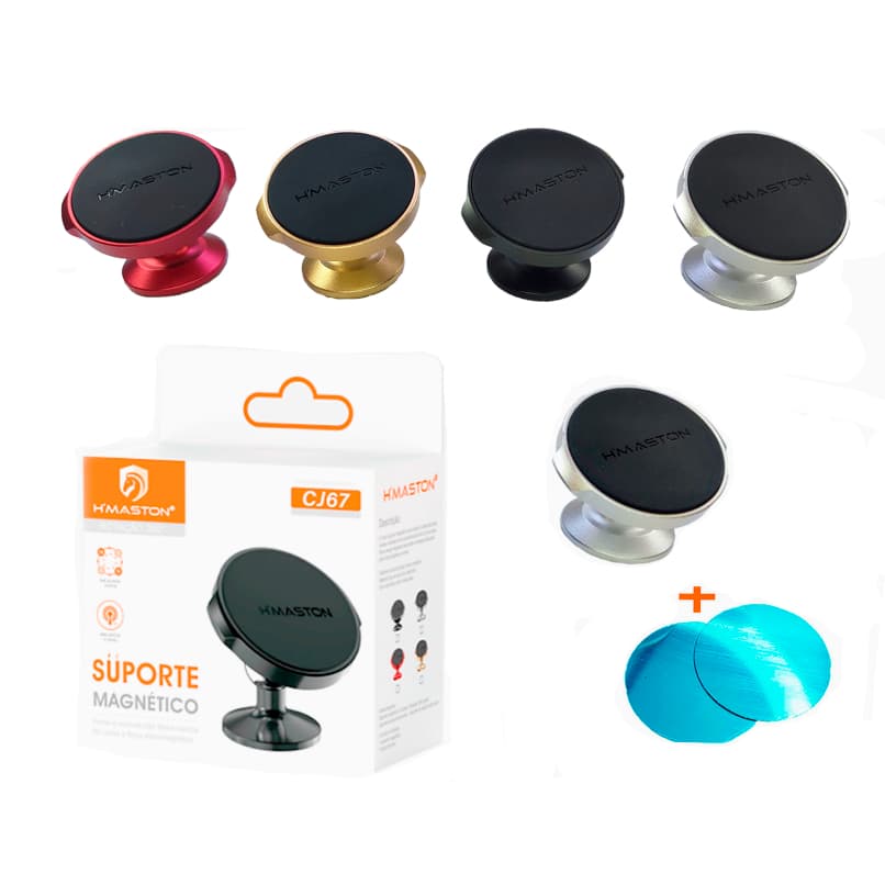 Suporte De Celular Para Carro Magnético Universal 360 graus