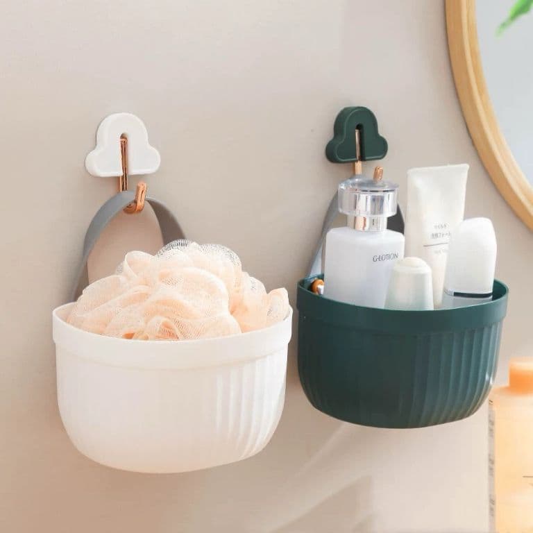 1/2/3 peças Cesta MULTIUSO Cosméticos Para Banheiro Casa Cozinha Pequenos Itens Cebola Gengibre Alho Frutas E Legumes