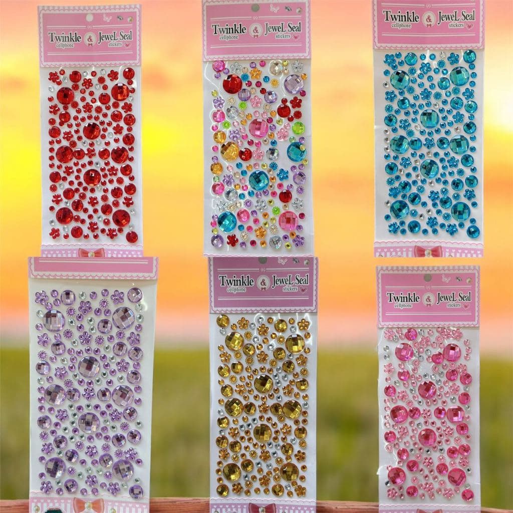 3d acrílico cristal adesivos crianças brinquedos adesivo decalque móvel pc diamante strass auto adesivo scrapbooking ade