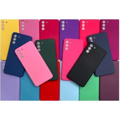 Capa Capinha Para-SAMSUNG S21 Plus  - Samsung Silicone Aveludado  POR DENTRO