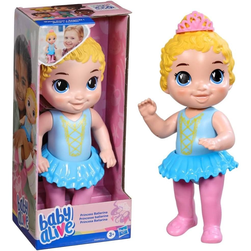 Boneca Baby Alive Articulada Doce Bailarina Rosa Com Acessórios - Hasbro