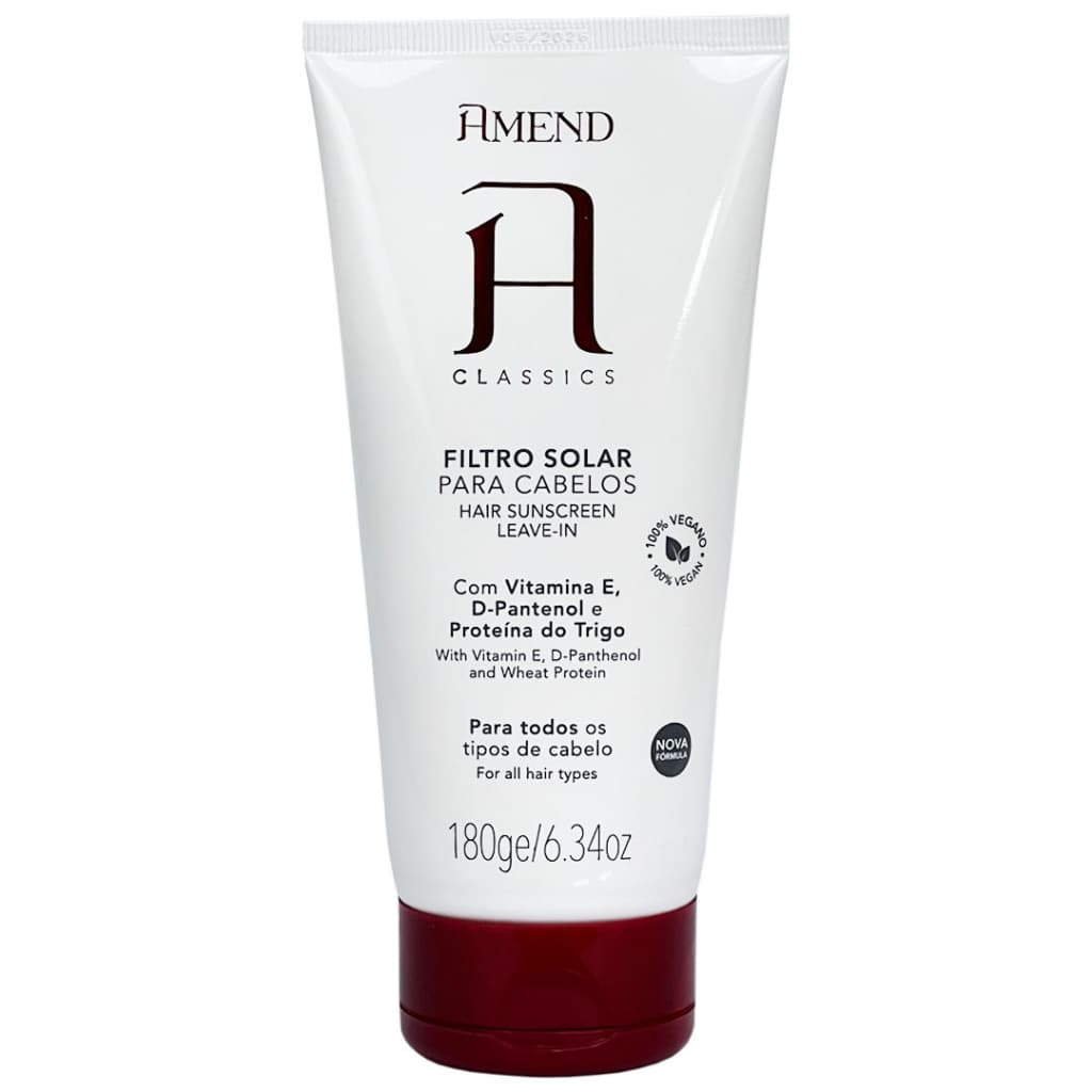 Amend Creme Tradicional Filtro Solar para Cabelos 180g