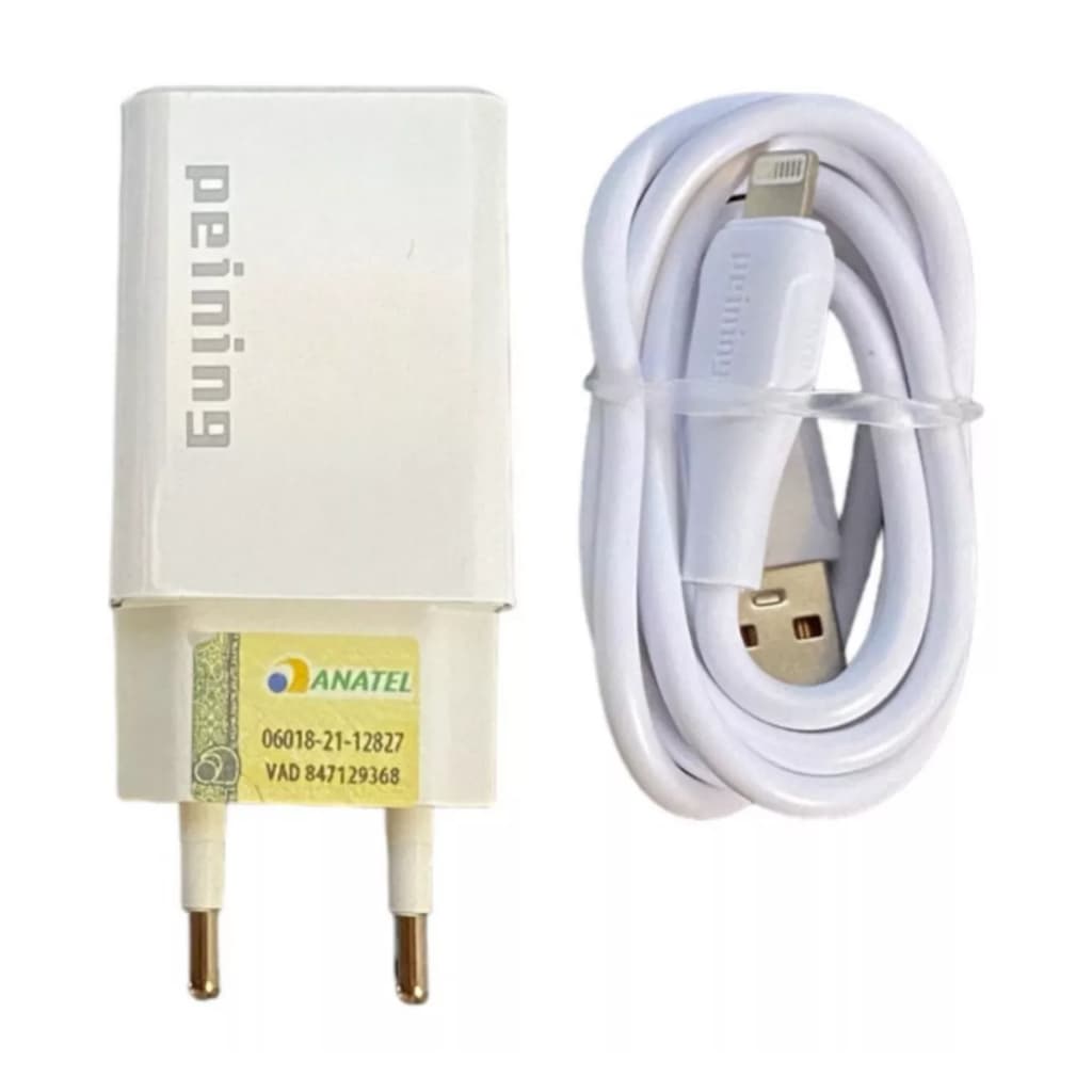 Carregador Completo Para Celular Carga Rapida Lightning