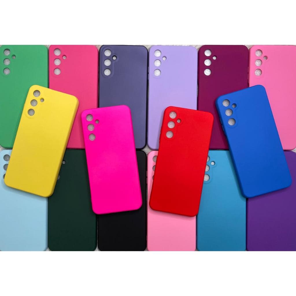 Capa Capinha Para Samsung A05S Silicone Aveludado Pelicula Case
